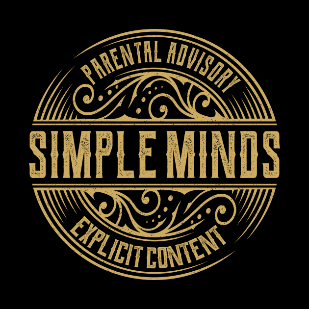 Simple Minds Vintage Ornament by irbey