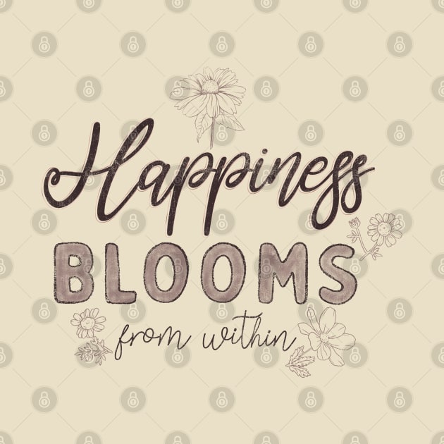 Happiness Blooms by LifeTime Design