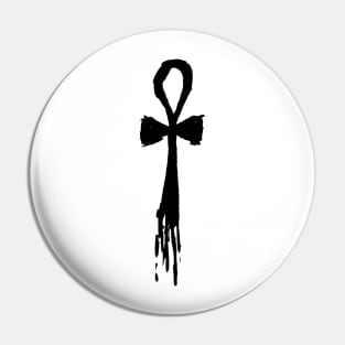 Dark and Gritty Ankh Pin