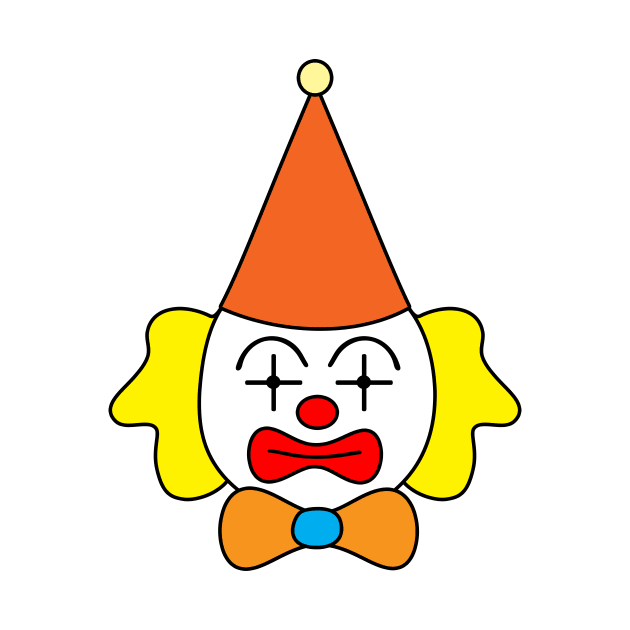 Clown - funny face. by kerens