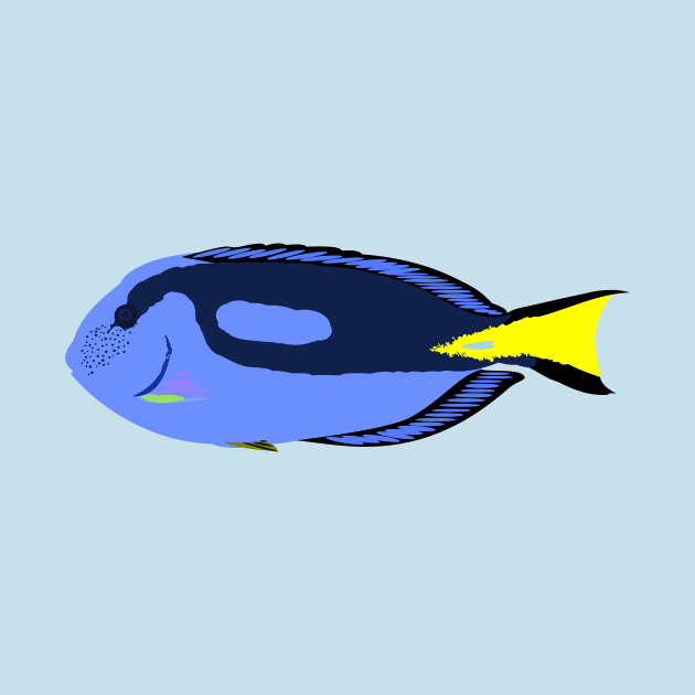 Blue Tang by stargatedalek