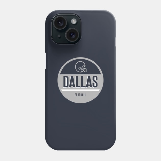 Dallas retro football Phone Case by BVHstudio