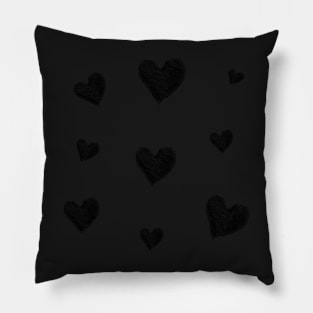 black hearts pack Pillow