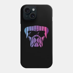 Vintage Retro Sunset Labrador Dog Phone Case