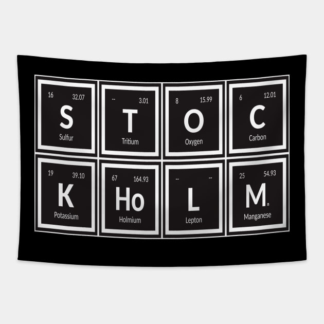 Element of Stockholm Tapestry by Maozva-DSGN