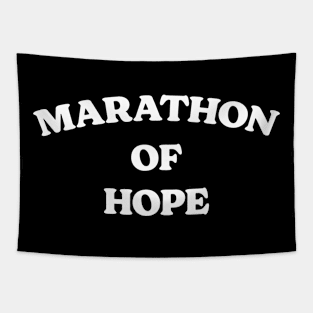 Marathon Of Hope Tapestry