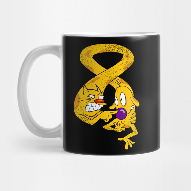Catdog Cartoon Network Cartoons Mug Teepublic We print the highest quality cartoon network mugs on the internet. catdog by vincent021