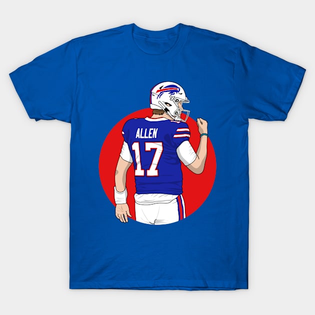 rsclvisual Allen The Quarterback T-Shirt