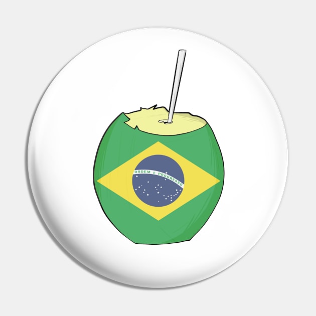 A Brazilian coconut Pin by DiegoCarvalho