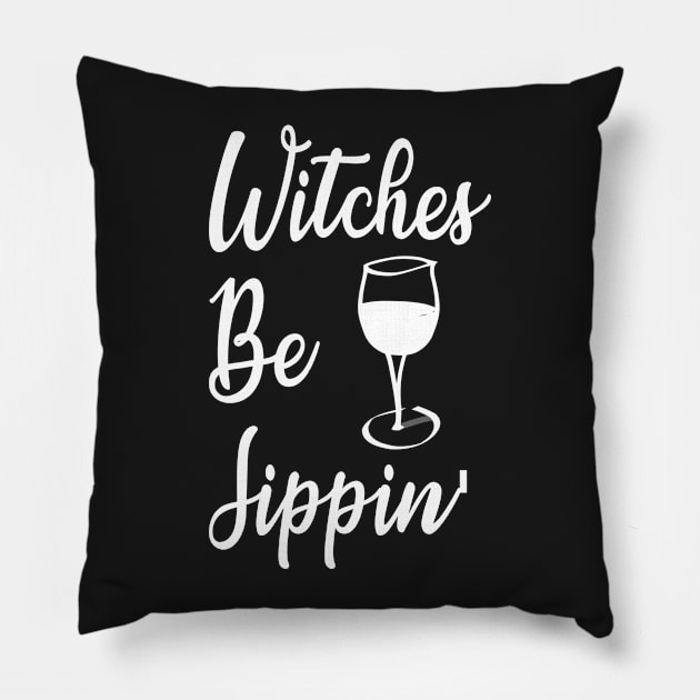 Halloween Witches Be Sippin Drinking Pillow by finedesigns