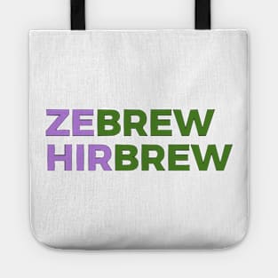 Zebrew/Hirbrew Tote