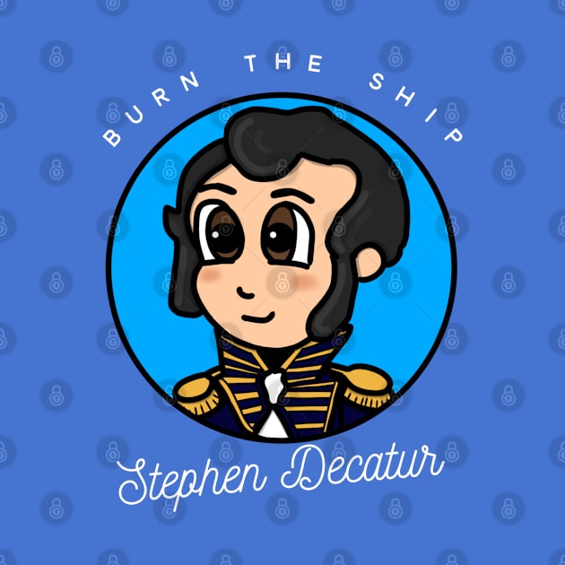 Patriot Portrait - Chibi Stephen Decatur 2 by Aeriskate