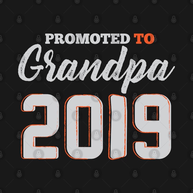 Promoted To Grandpa 2019 Design Gift Ideas by Cartba