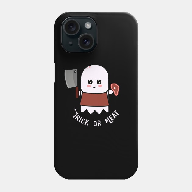 Halloween Butcher - Trick or meat Phone Case by karutees