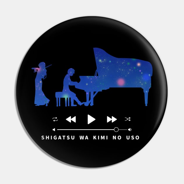 Your lie in april - piano Pin by SirTeealot