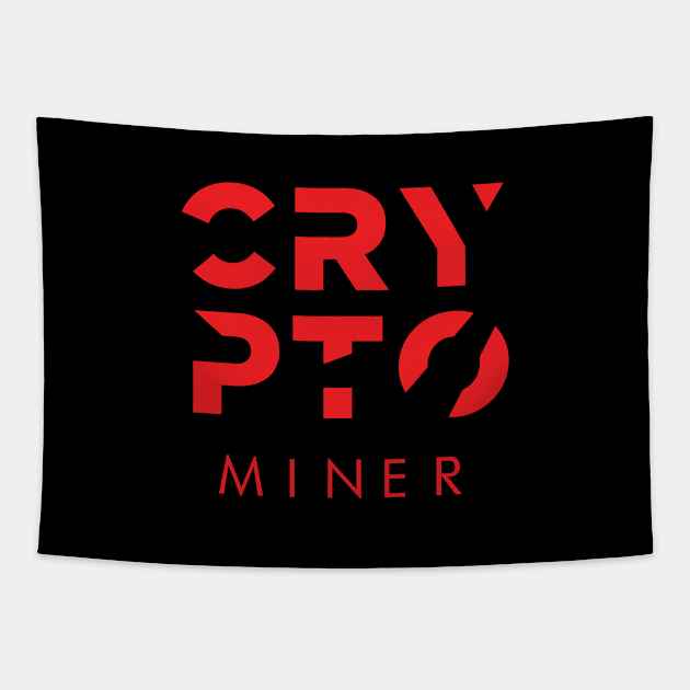 Crypto Miner Tapestry by fuseleven