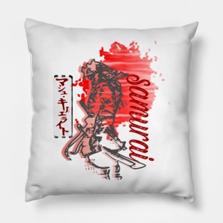 Japanese Armored Samurai Pillow