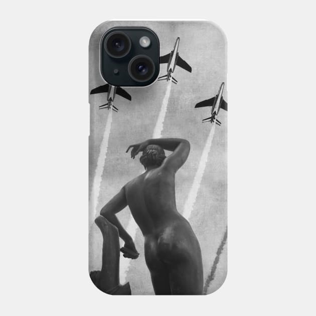 Female Figure Sculpture Phone Case by WiredMind