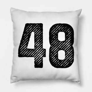 Forty Eight 48 Pillow