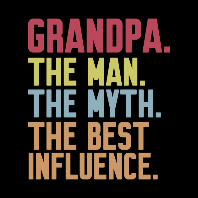 grandpa The man The Myth The Best Influence by Work Memes