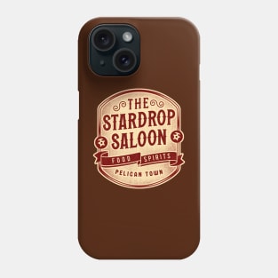 The Stardrop Saloon Crest Phone Case