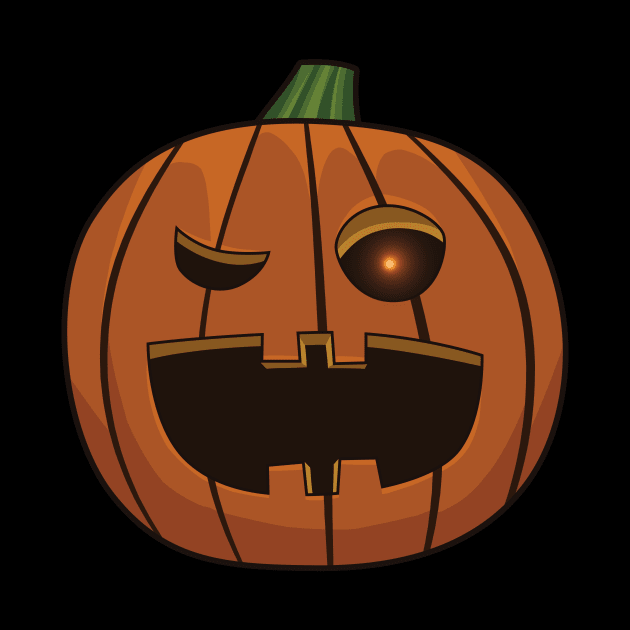 Orange Pumpkin Halloween by Birpy20