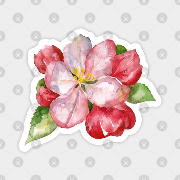 Apple Blossom Magnet by artofsuff