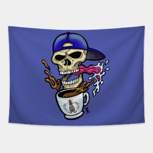 Willie skull Tapestry