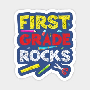 1st grade rocks 1 Magnet