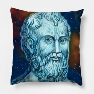 Zeno of Citium Portrait | Zeno of Citium Artwork 6 Pillow