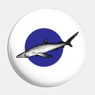 BLUE SHARK Pin