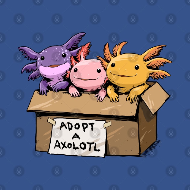 Axolotl in a Box: The Cutest Pet You'll Ever Get! by GoshWow 