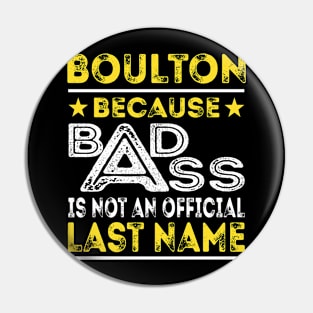 BOULTON Pin