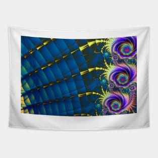 Abstract Flower Background Tapestry