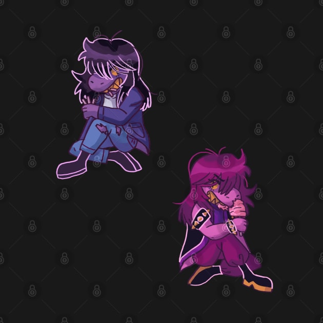 Susie Dark world y light world Stickers y Pins by Maru-Chan-Shop