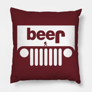beer Jeep Pillow
