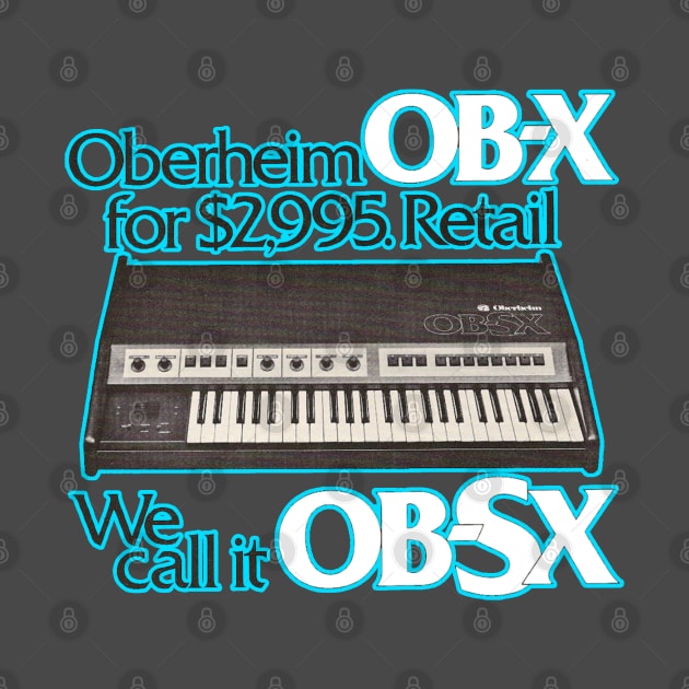 Oberheim OB-SX Synthesizer 1980! by RetroZest