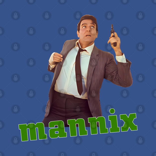 Mannix - Mike Connors - 60s Cop Show by wildzerouk