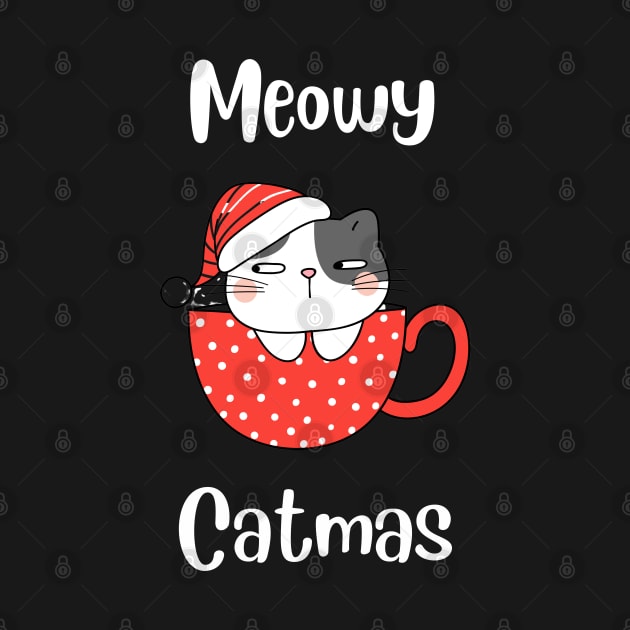 Meowy Catmas by Creativity Apparel