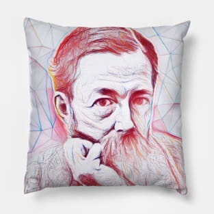 John Addington Symonds Portrait | John Addington Symonds Artwork Pillow