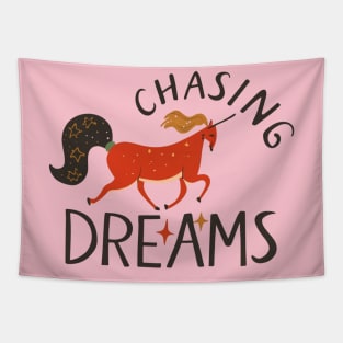 Chasing dreams Tapestry