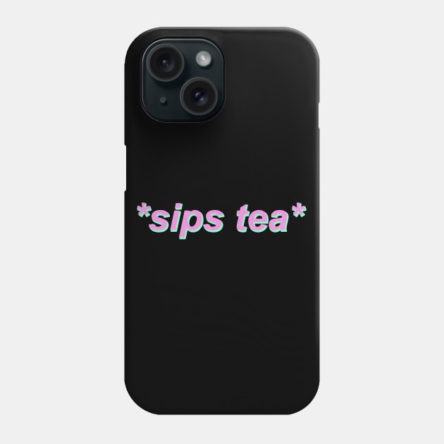 Sips Tea - Kermit The Frog Phone Case by mangobanana