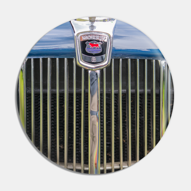 Morris 8 Vintage car, Radiator Grill Vintage British Automobile Pin