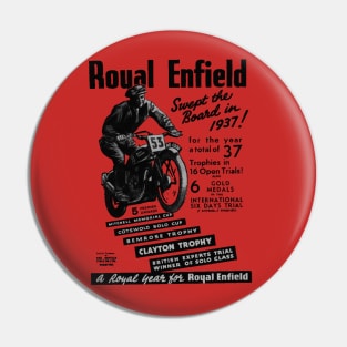 Gorgeous 1937 Royal Enfield Motorcycles Pin