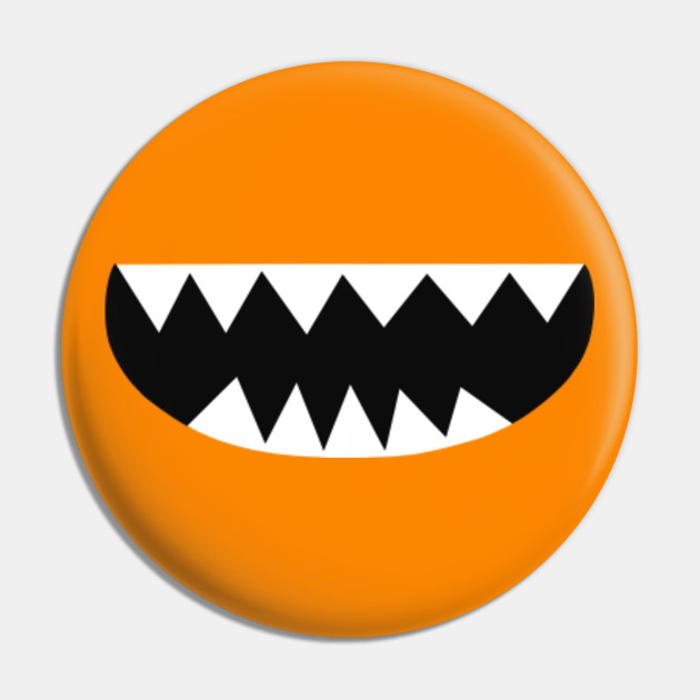 Roblox Pumpkin Shadow Face Pumpkin Pin Teepublic - roblox pumpkin face