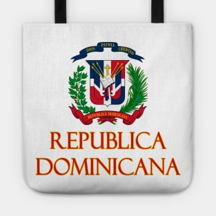 Republica Dominicana - Coat of Arms Design (Spanish Text) Tote