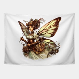 Stunning Steampunk Fairy Tapestry