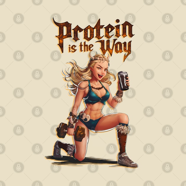 Viking Valkyrie Fuel: Embrace the Power of Protein by QuantumDesigns