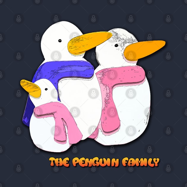 The Penguins Family by RiverPhildon