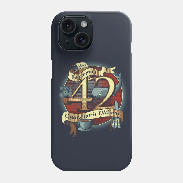 42 Phone Case by robotrobotROBOT